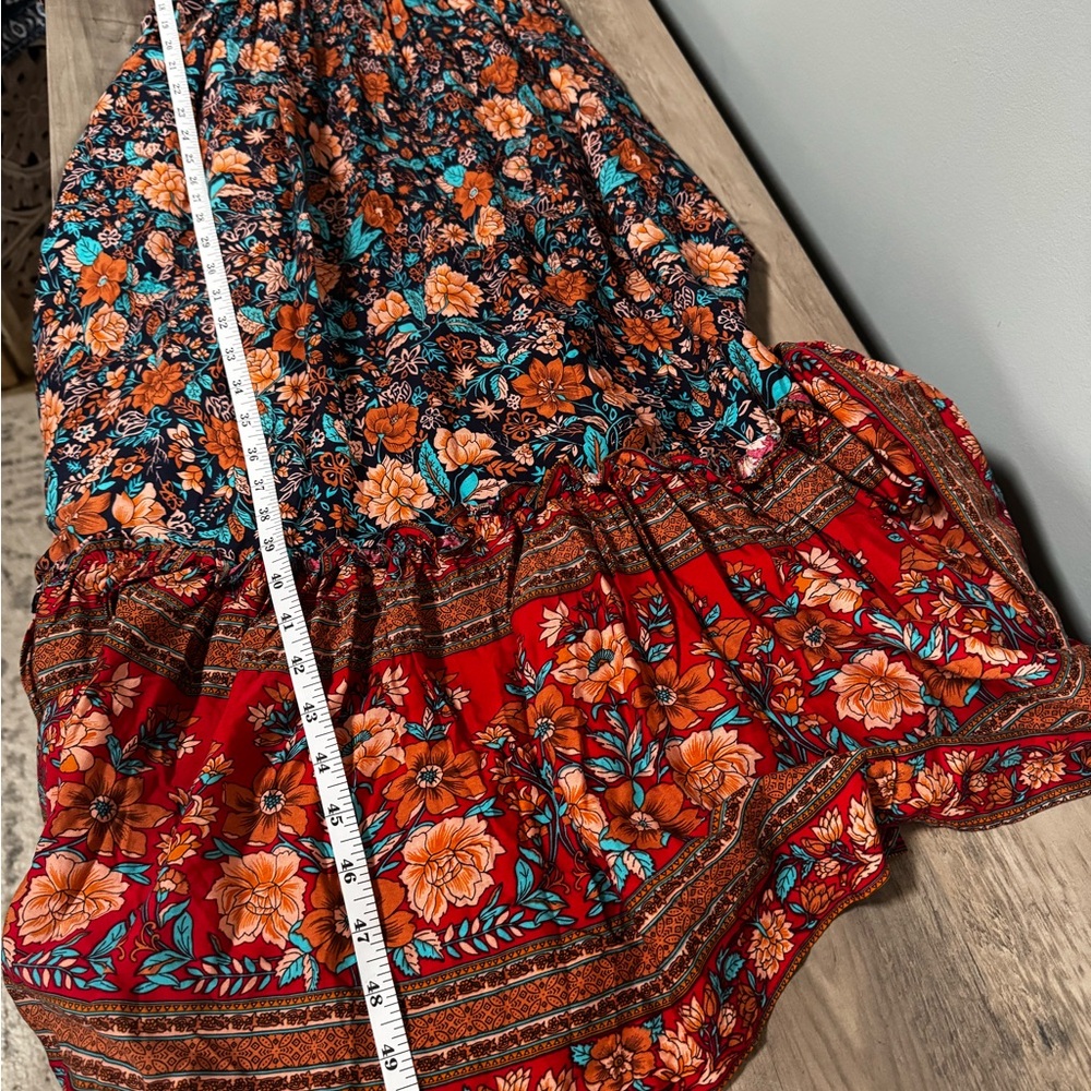 Baltic Born Multicolor Floral Maxi Dress - Picture 13 of 16